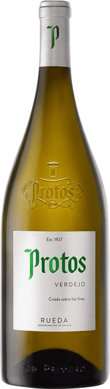 22,95 € | 白ワイン Protos Blanco D.O. Rueda カスティーリャ・イ・レオン スペイン Verdejo マグナムボトル 1,5 L