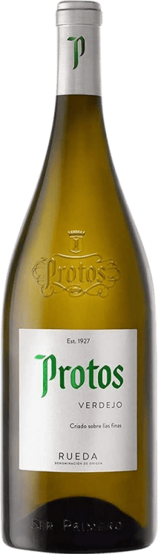 21,95 € Free Shipping | White Wine Protos D.O. Rueda Magnum Bottle 1,5 L
