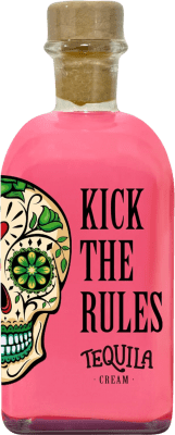 Spedizione Gratuita | Tequila Lasil Kick The Rules Crema de Sandía con Tequila Spagna Piccola Bottiglia 20 cl