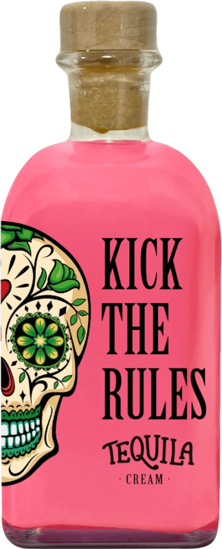 5,95 € Kostenloser Versand | Tequila Lasil Kick The Rules Crema al Tequila Sandía Kleine Flasche 20 cl