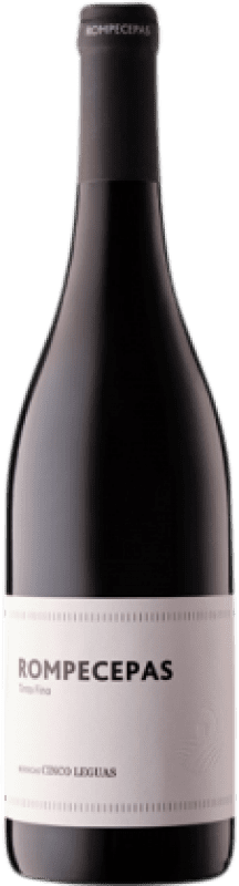 Free Shipping | Red wine Cinco Leguas Rompecepas Tinto Fino D.O. Vinos de Madrid Spain 75 cl