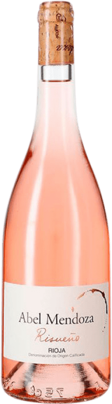 Envío gratis | Vino Rosado Abel Mendoza Risueño D.O.Ca. Rioja La Rioja España 75 cl