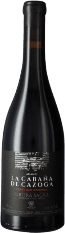 免费送货 | 红酒 Damm La Cabaña de Cazoga Cepas Centenarias D.O. Ribeira Sacra 加利西亚 西班牙 Mencía 75 cl