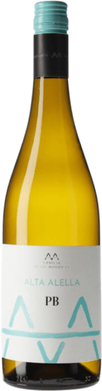 Envío gratis | Vino Blanco Alta Alella AA D.O. Alella Cataluña España Pansa 75 cl