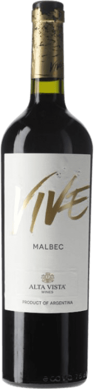 18,95 € | Vino rosso Altavista Vive I.G. Mendoza Mendoza Argentina Malbec 75 cl