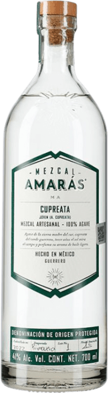 Бесплатная доставка | Мескаль Amaras Cupreata Мексика 70 cl