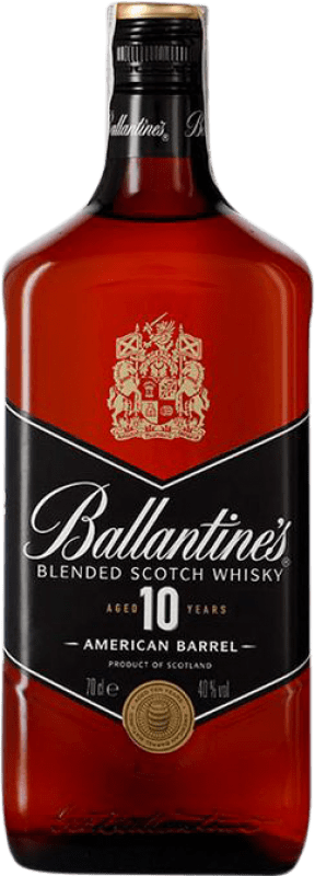 22,95 € | Blended Whisky Ballantine's Ecosse Royaume-Uni 10 Ans 70 cl