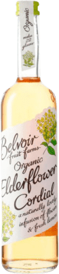Boissons Fraîches Boîte de 6 unités Belvoir Cordial Organic — Biologique 50 cl Elderflower — Fleur de Sureau