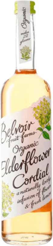 107,95 € Kostenloser Versand | 6 Einheiten Box Softdrinks Belvoir Elderflower Cordial Organic — Bio Medium-Flasche 50 cl