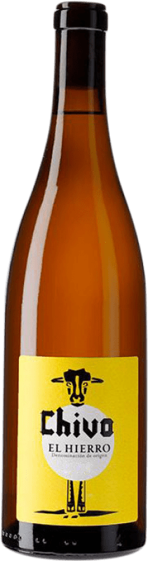 Free Shipping | White Wine Bimbache Chivo D.O. El Hierro Canary Islands Spain Malvasia, Vijariego, Moscatel — Muscat, Marmajuelo, Gual 75 cl