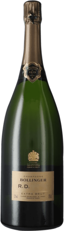 1 352,95 € Бесплатная доставка | Белое игристое Bollinger R.D. Экстра-Брут A.O.C. Champagne бутылка Магнум 1,5 L