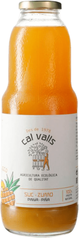 7,95 € | 饮料和搅拌机 Cal Valls Zumo de Piña Ecológico 西班牙 1 L