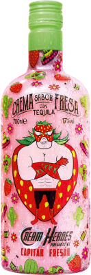 Crème de Liqueur Héroes. Capitán Fresón Crema de Fresa con Tequila 70 cl