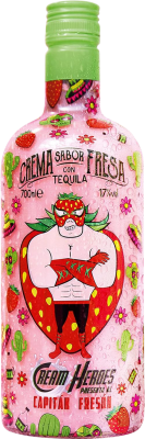 利口酒霜 Héroes. Capitán Fresón Crema de Fresa con Tequila 70 cl