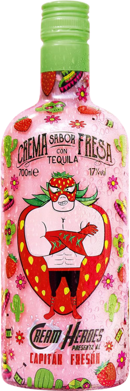 13,95 € | Tequila Héroes. Capitán Fresón Fresa con Tequila Spanien 70 cl