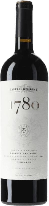 29,95 € | 赤ワイン Castell del Remei 1780 Collita D.O. Costers del Segre カタロニア スペイン Tempranillo, Merlot, Grenache, Cabernet Sauvignon 75 cl