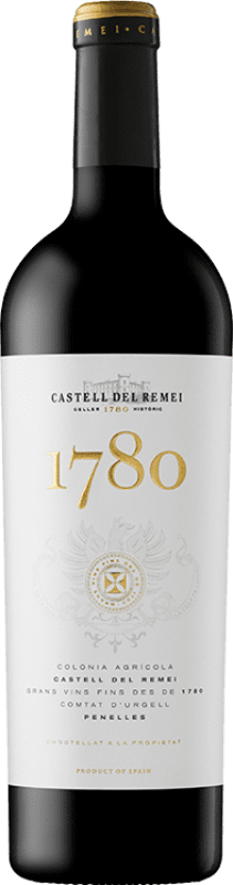 25,95 € | Vin Rouge Castell del Remei 1780 Collita D.O. Costers del Segre Catalogne Espagne Tempranillo, Merlot, Garnacha — Grenache, Cabernet Sauvignon 75 cl