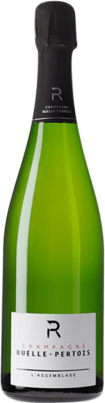 Kostenloser Versand | Weißer Sekt Ruelle Pertois. Assemblage A.O.C. Champagne Champagner Frankreich 75 cl