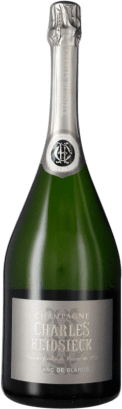 223,95 € Envoi gratuit | Vin Mousseux Blanc Charles Heidsieck Blanc de Blancs A.O.C. Champagne Bouteille Magnum 1,5 L