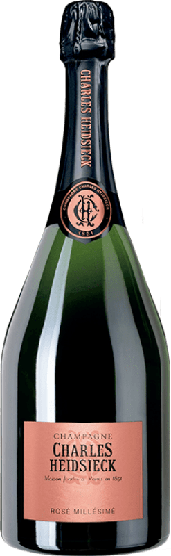 Kostenloser Versand | Rosé Sekt Charles Heidsieck Millésimé, Rosé A.O.C. Champagne Champagner Frankreich Pinot Noir — Spätburgunder, Chardonnay 75 cl