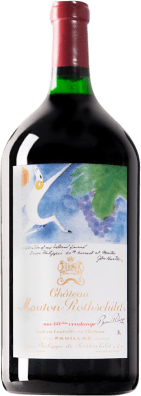 24 609,95 € Kostenloser Versand | Rotwein Château Mouton-Rothschild 1982 Doppelmagnum Jeroboam-Flasche 3 L