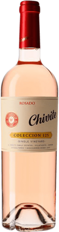 31,95 € | Розовое вино Chivite Colección 125 Rosado D.O. Navarra Наварра Испания 75 cl