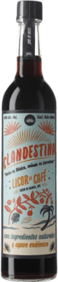 Kostenloser Versand | Liköre Clandestina Café-Mezcal Mexiko Medium Flasche 50 cl