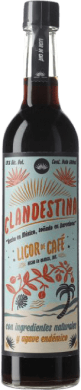 免费送货 | 利口酒 Clandestina Café-Mezcal 墨西哥 瓶子 Medium 50 cl