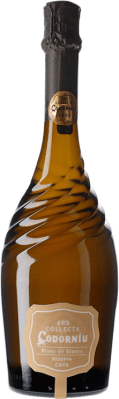 28,95 € | White Sparkling Wine Codorníu Ars Collecta Blanc de Blancs Luminoso D.O. Cava Catalonia Spain Xarel·lo, Chardonnay, Parellada 75 cl