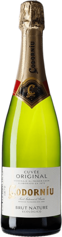 Envio grátis | Espumante branco Codorníu Cuvée Original Ecológico Brut Nature D.O. Cava Catalunha Espanha 75 cl