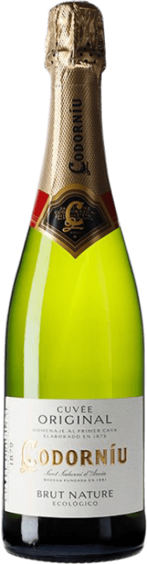 9,95 € | White Sparkling Wine Codorníu Brut Nature Cuvée, Original D.O. Cava Catalonia Spain Eco Organic 75 cl