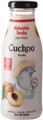 Refrescos e Mixers Caixa de 24 unidades Cuckoo Melocotón Tardío Garrafa Pequena 25 cl