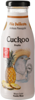 Refrescos e Mixers Caixa de 24 unidades Cuckoo Piña Delikata Garrafa Pequena 25 cl