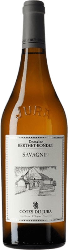 Free Shipping | White wine Berthet-Bondet A.O.C. Côtes du Jura Jura France Savagnin 75 cl