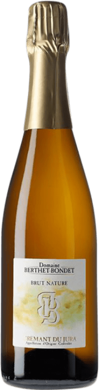 Kostenloser Versand | Weißwein Berthet-Bondet Brut Nature A.O.C. Crémant du Jura Jura Frankreich Chardonnay, Savagnin 75 cl