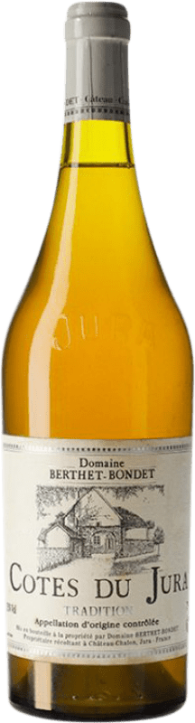 Free Shipping | White wine Berthet-Bondet Tradition 1998 A.O.C. Côtes du Jura Jura France Chardonnay, Savagnin 75 cl