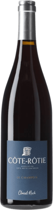 Free Shipping | Red wine Clusel-Roch Champon A.O.C. Côtes du Rhône Rhône France Syrah 75 cl