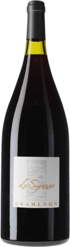 103,95 € Free Shipping | Red wine Domaine Gramenon La Sagesse A.O.C. Côtes du Rhône Magnum Bottle 1,5 L