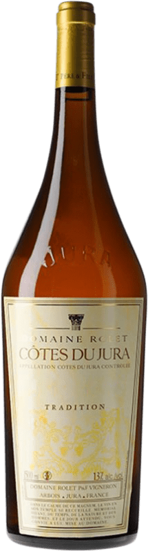 免费送货 | 白酒 Domaine Rolet Tradition 1998 A.O.C. Côtes du Jura 朱拉 法国 Chardonnay, Savagnin 瓶子 Magnum 1,5 L