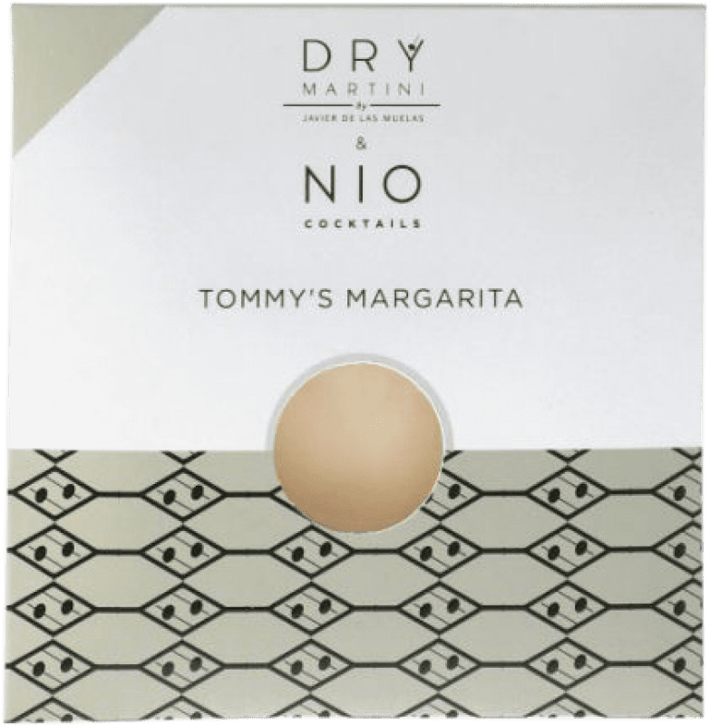 Envío gratis | Cóctel Sour Nio Cocktails Tommy's España Botellín Miniatura 10 cl Margarita