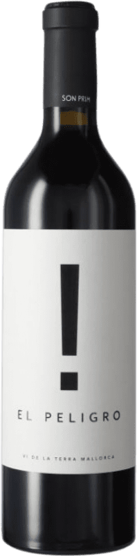 18,95 € | Red Wine Son Prim El Peligro Balearic Islands Spain Merlot, Syrah — Shiraz, Cabernet Sauvignon, Mantonegro 75 cl