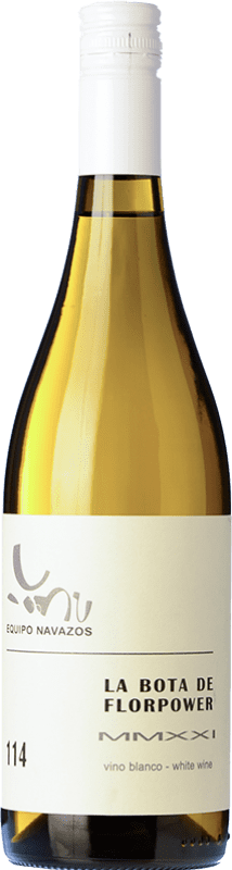 26,95 € | Likörwein Equipo Navazos La Bota Nº 114 Florpower MMXXI Alterung D.O. Manzanilla-Sanlúcar de Barrameda Andalusien Spanien Palomino Fino 75 cl