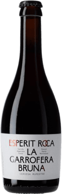Spedizione Gratuita | Birra Esperit Roca Cervesa Rupestre La Garrofera Bruna Spagna Bottiglietta Terzo 33 cl