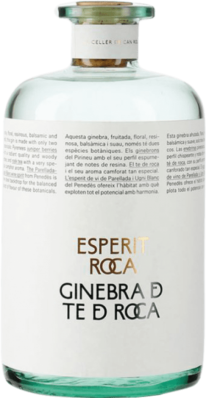 Envio grátis | Gin Esperit Roca Té de Roca Espanha Garrafa Medium 50 cl