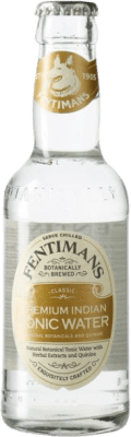 64,95 € Envío gratis | Caja de 24 unidades Refrescos y Mixers Fentimans Tonic Water Botellín 20 cl