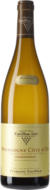 Free Shipping | White wine François Carillon Côte d'Or Blanc Burgundy France Chardonnay 75 cl