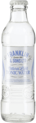 Envoi gratuit | Boîte de 24 unités Boissons Fraîches Franklin & Sons Light Royaume-Uni Petite Bouteille 20 cl Tonic Water — Eau Tonique