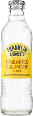82,95 € Free Shipping | 24 units box Soft Drinks & Mixers Franklin & Sons Pineapple and Almond Soda Small Bottle 20 cl