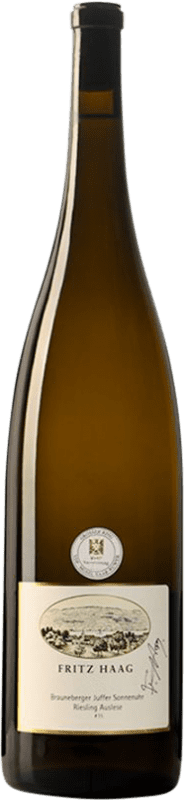 4 717,95 € 免费送货 | 白葡萄酒 Fritz Haag Lange Gold — 金色版, Auslese — 精选葡萄酒, Juffer-Sonnenuhr Q.b.A. Mosel 双大瓶 — Jeroboam-Double Magnum 3 L
