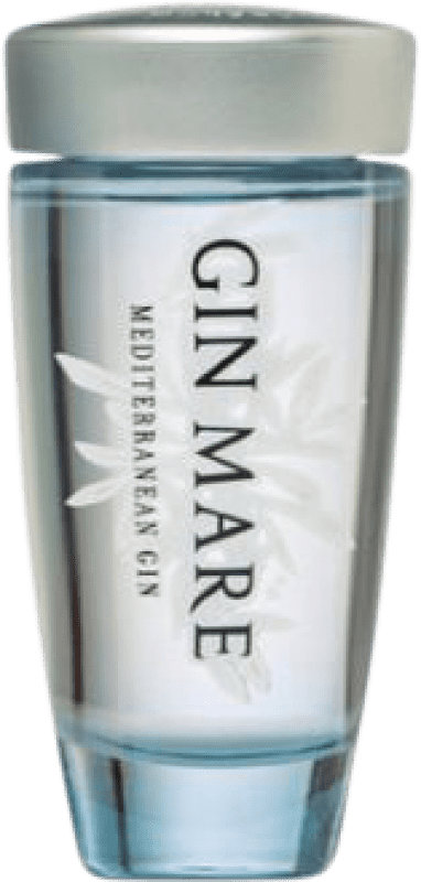 319,95 € Envío gratis | Caja de 63 unidades Ginebra Gin Global Premium Botellín Miniatura 5 cl